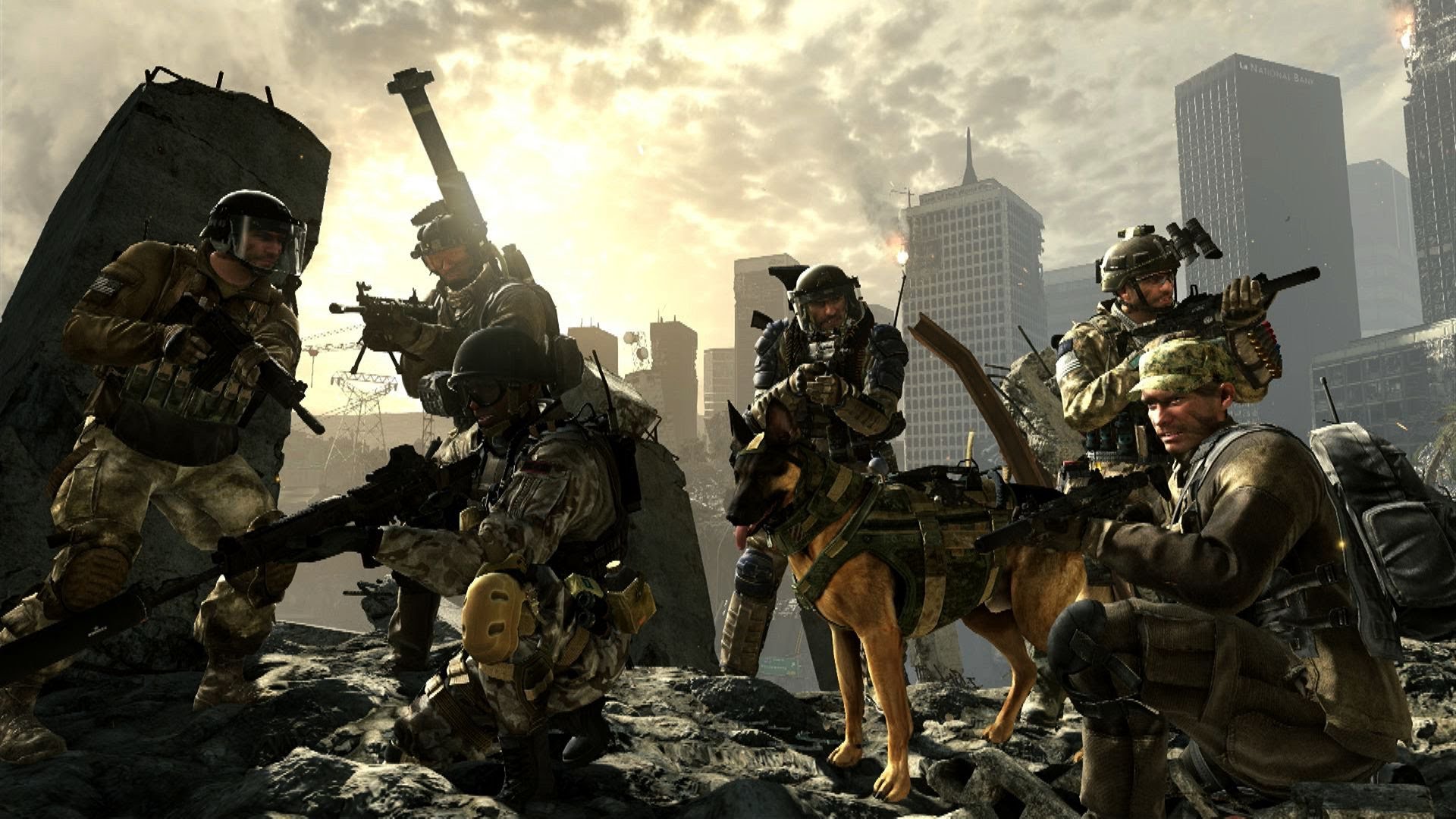 Call Of Duty Ghosts Game Retina