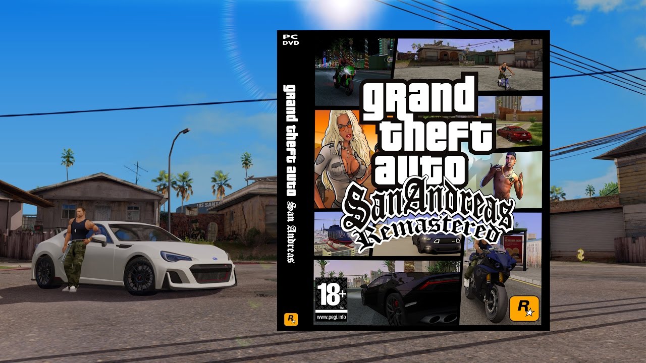 Grand Theft Auto San Andreas Graphics Mod Remastered